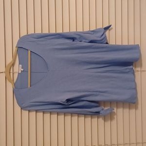 Periwinkle blue Cotton top